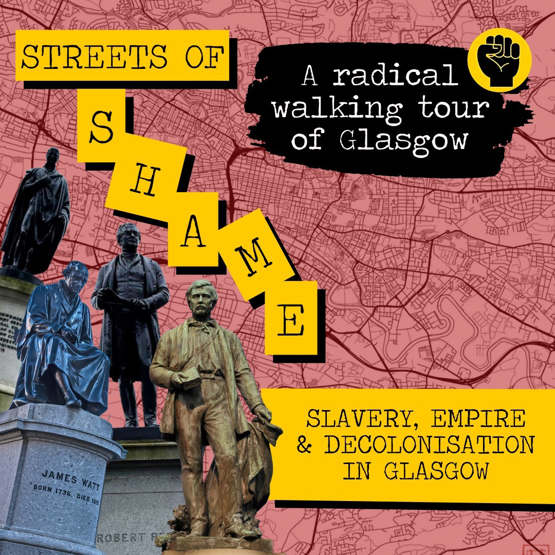 Walking tour announcement
